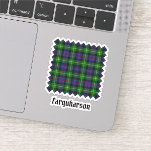 Clan Farquharson Tartan Pegatina