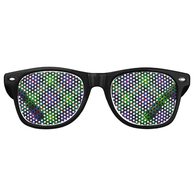 Clan Farquharson Tartan Retro Gafas de sol (Anverso)