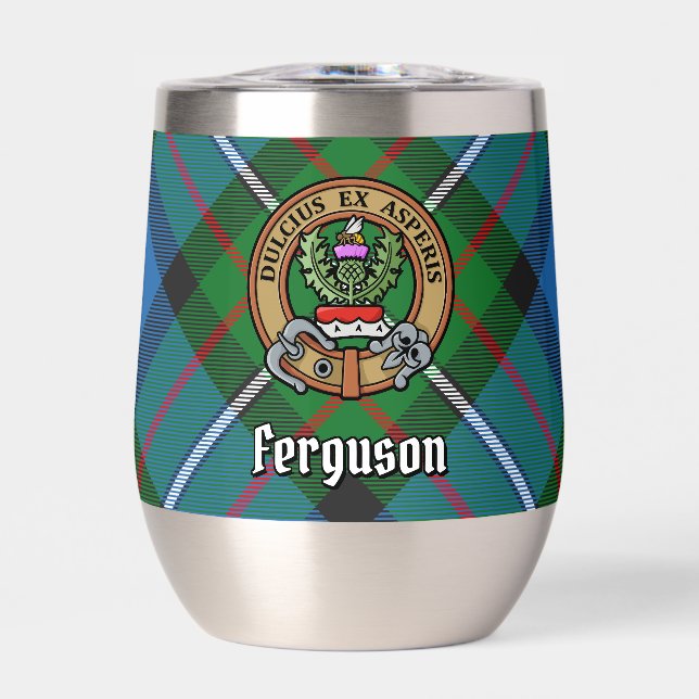 Clan Ferguson Escudo sobre Tartán (Frente)