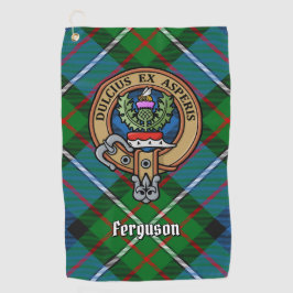 Clan Ferguson Escudo sobre toalla de golf de Tartá