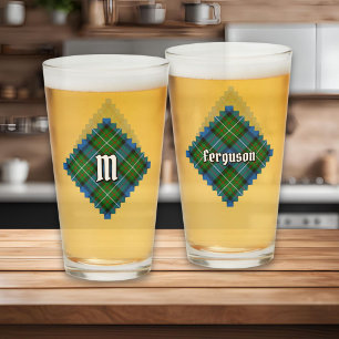 Clan Ferguson Tartan Glass