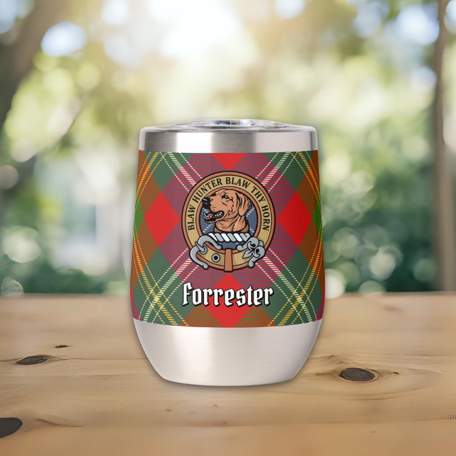 Clan Forrester Escudo sobre Tartán (Subido por el creador)