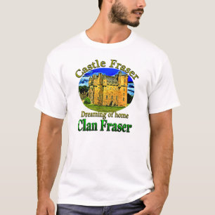 Clan Fraser que soña con la camisa casera de