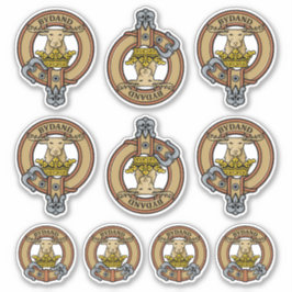 Clan Gordon Escudo Pegatina Set