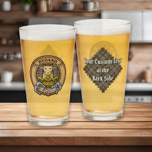 Clan Gordon Escudo sobre el tartán erosionado