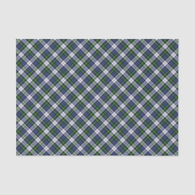 Clan Gordon se viste de papel Tissue Tartan (Anverso)