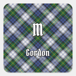 Clan Gordon se viste Pegatina de la Plaza Tartan