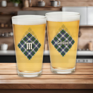 Clan Gordon Vestido Tartan Glass