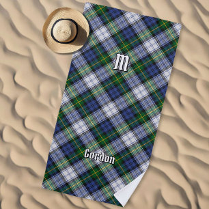 Clan Gordon Vestió La Toalla De Playa Tartán
