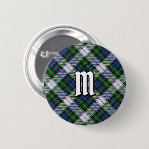 Clan Gordon Vestir Botón Tartan
