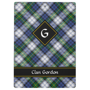 Clan Gordon Vestir Portapapeles Tartan