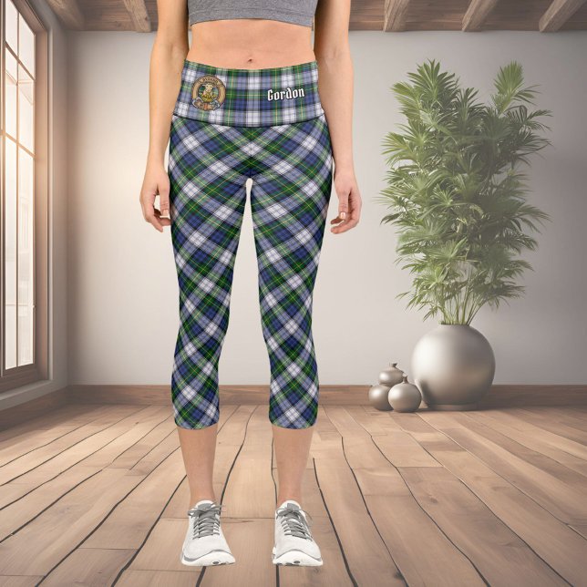 Clan Gordon Vestir Tartan Capri Leggings (Subido por el creador)