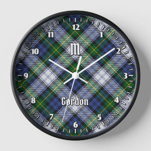 Clan Gordon Vestir Tartan Gran Reloj