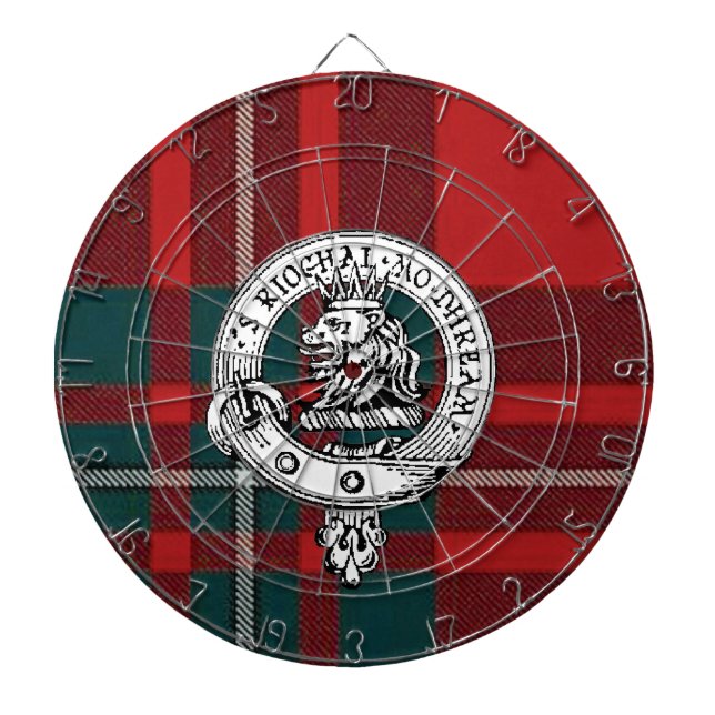 Clan Gregor/tartán del tablero de dardo de la (Frente)