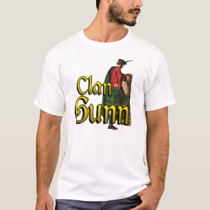 Clan Gunn Scottish Highland Games Camisetas