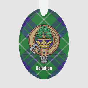 Clan Hamilton Escudo sobre la caza del ornamento d