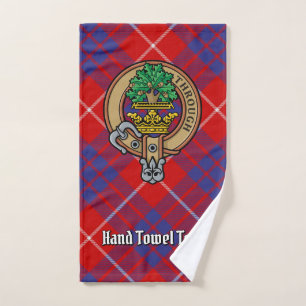 Clan Hamilton Escudo sobre Red Tartán