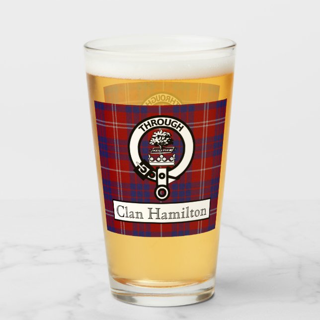 Clan Hamilton Escudo y Tartán (Anverso (lleno))