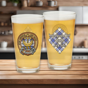 Clan Hannay Escudo sobre Tartán
