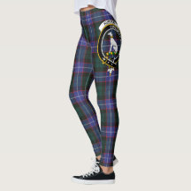 Clan Hunter Escudo Tartán Mujeres Leggings