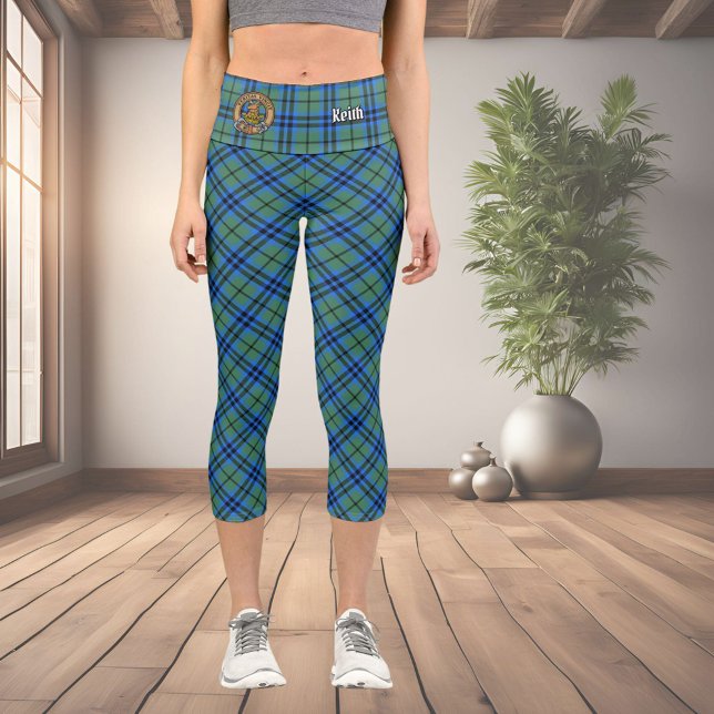 Clan Keith Tartan Capri Leggings (Subido por el creador)