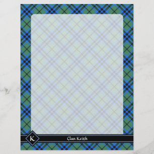 Clan Keith Tartan Flyer