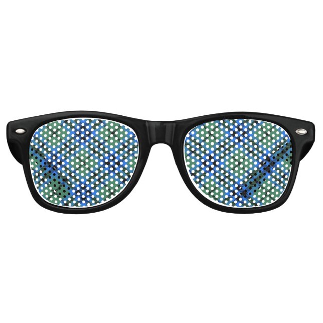 Clan Keith Tartan Retro Gafas de Sol (Anverso)