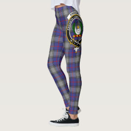 Clan Kinnaird Escudo Tartán Mujeres Leggings
