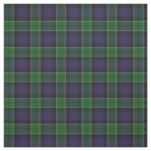 Clan Leslie que caza la tela escocesa de la tela