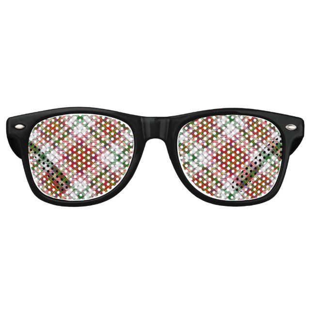 Clan MacAlister Vestido Tartan Retro Gafas de sol (Anverso)