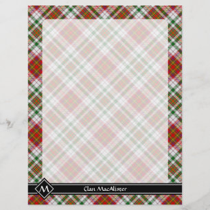 Clan MacAlister Vestir Tartan Flyer