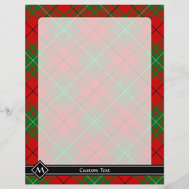 Clan MacAulay Tartan Flyer (Frente)