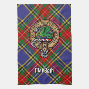 Clan MacBeth Escudo Kitchen Toalla