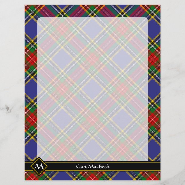 Clan MacBeth Tartan Flyer (Frente)