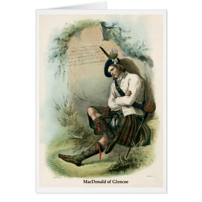 Clan MacDonald de Glencoe (Frente)