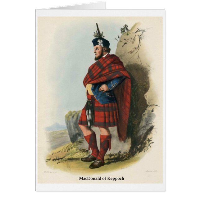 Clan MacDonald de Keppoch (Frente)