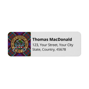 Clan MacDonald de la etiqueta Clanranald Tartan