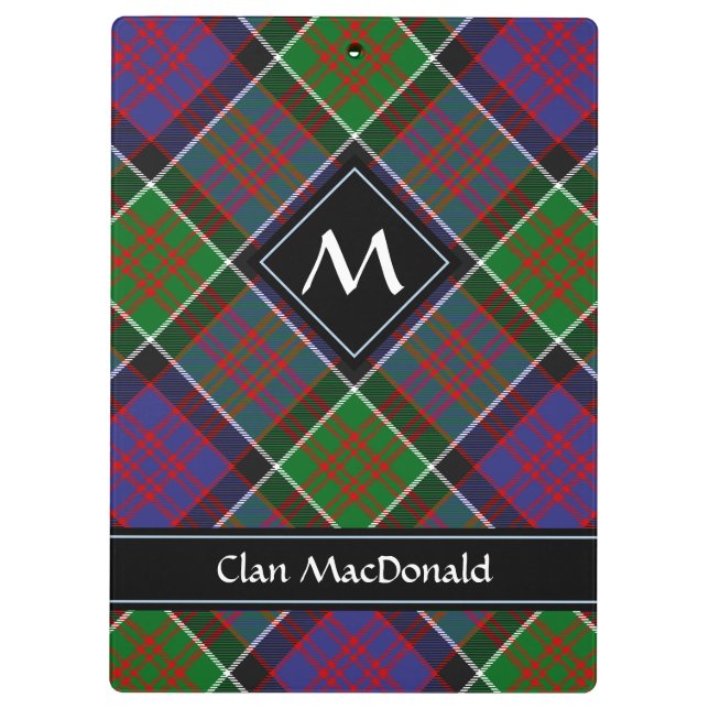 Clan MacDonald del Portapapeles de Clanranald Tart (Reverso)