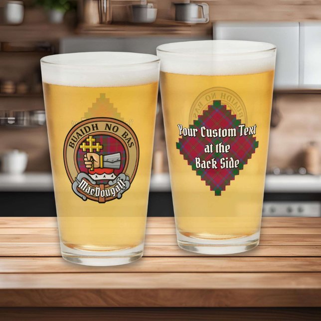 Clan MacDougall Escudo sobre Tartán (Subido por el creador)