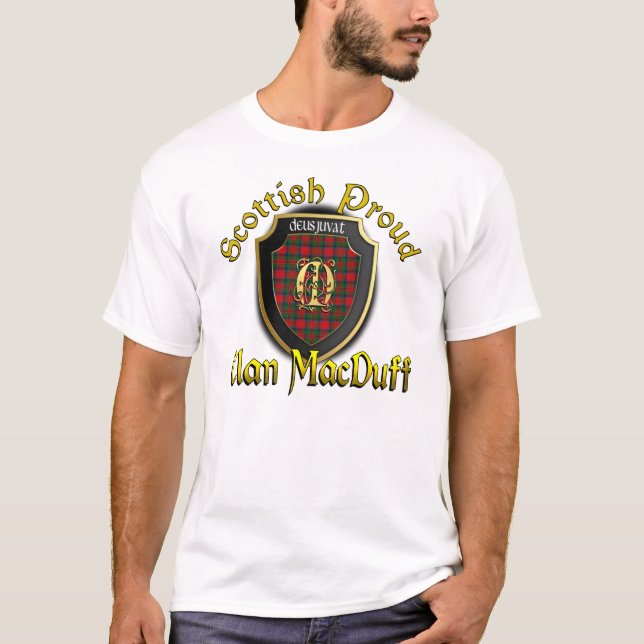 Clan MacDuff Camisetas del Orgullo Escocés (Anverso)