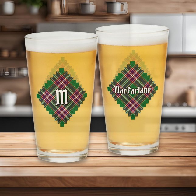 Clan MacFarlane Caza moderna Tartán (Subido por el creador)