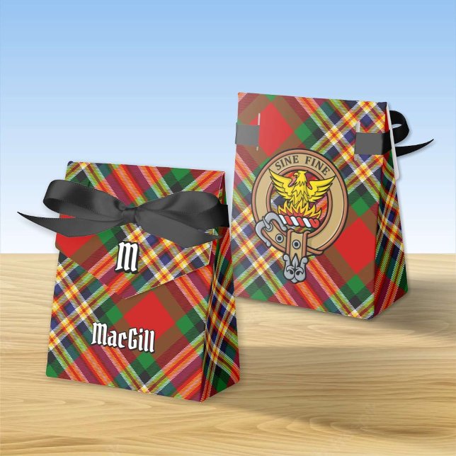 Clan MacGill Escudo por caja de Favor de Tartán (Subido por el creador)