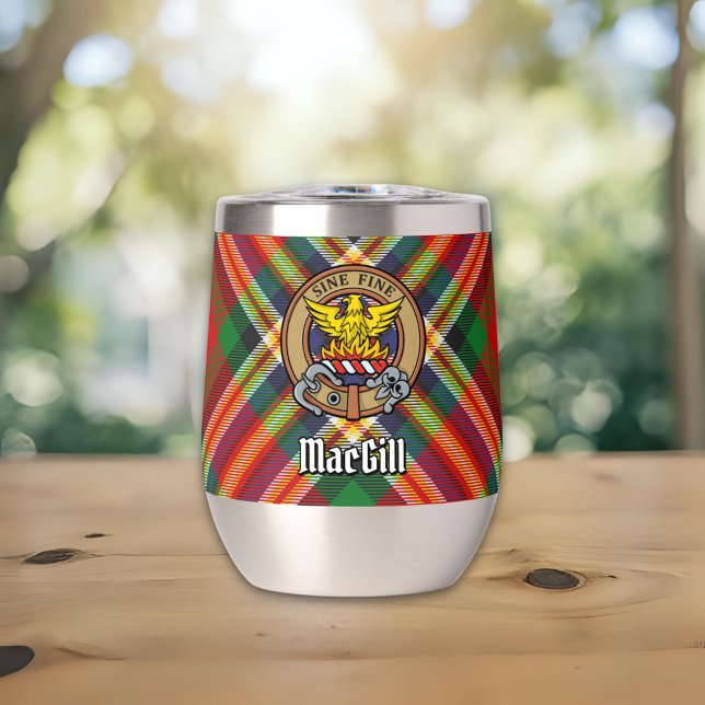 Clan MacGill Escudo por Tartán (Subido por el creador)