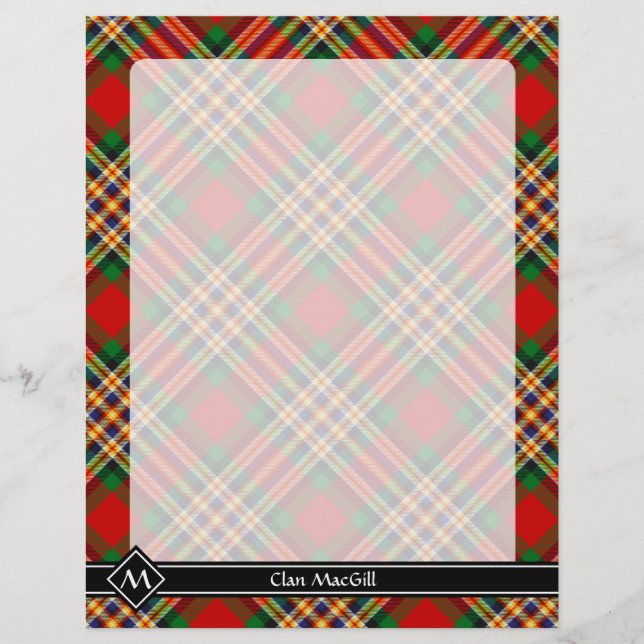 Clan MacGill Tartan Flyer (Frente)