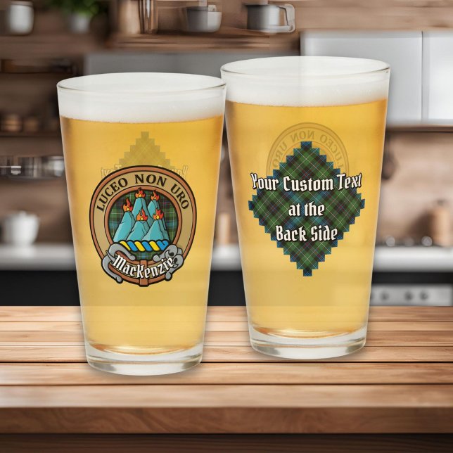 Clan MacKenzie Escudo sobre Tartán (Subido por el creador)