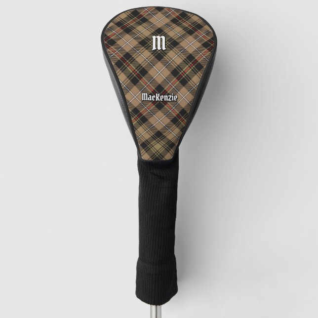 Clan MacKenzie Hunting Brown funda de cabeza de go (Anverso)