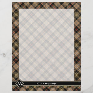 Clan MacKenzie Hunting Brown Tartan Flyer
