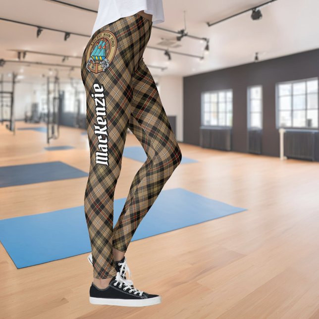 Clan MacKenzie Hunting Brown Tartan Leggings (Subido por el creador)