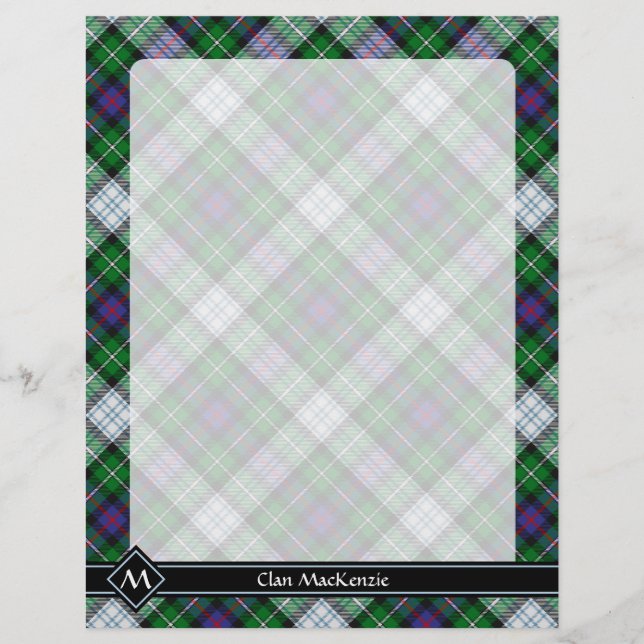 Clan MacKenzie se viste con Tartan Flyer (Frente)