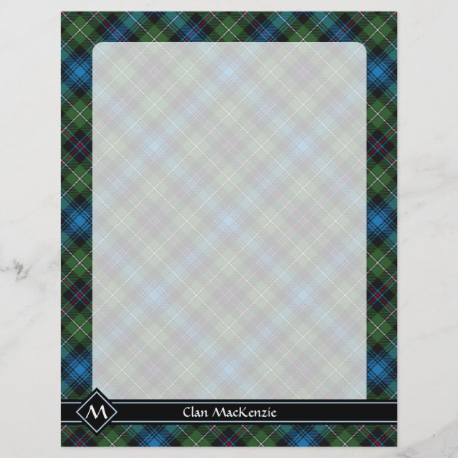 Clan MacKenzie Tartan Flyer (Frente)